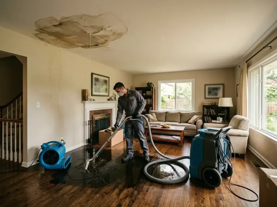 attic-pipe-burst-ceiling-drip-008 — frequently asked questions, Water Damage Restoration & Carpet Care in Westhampton, NY